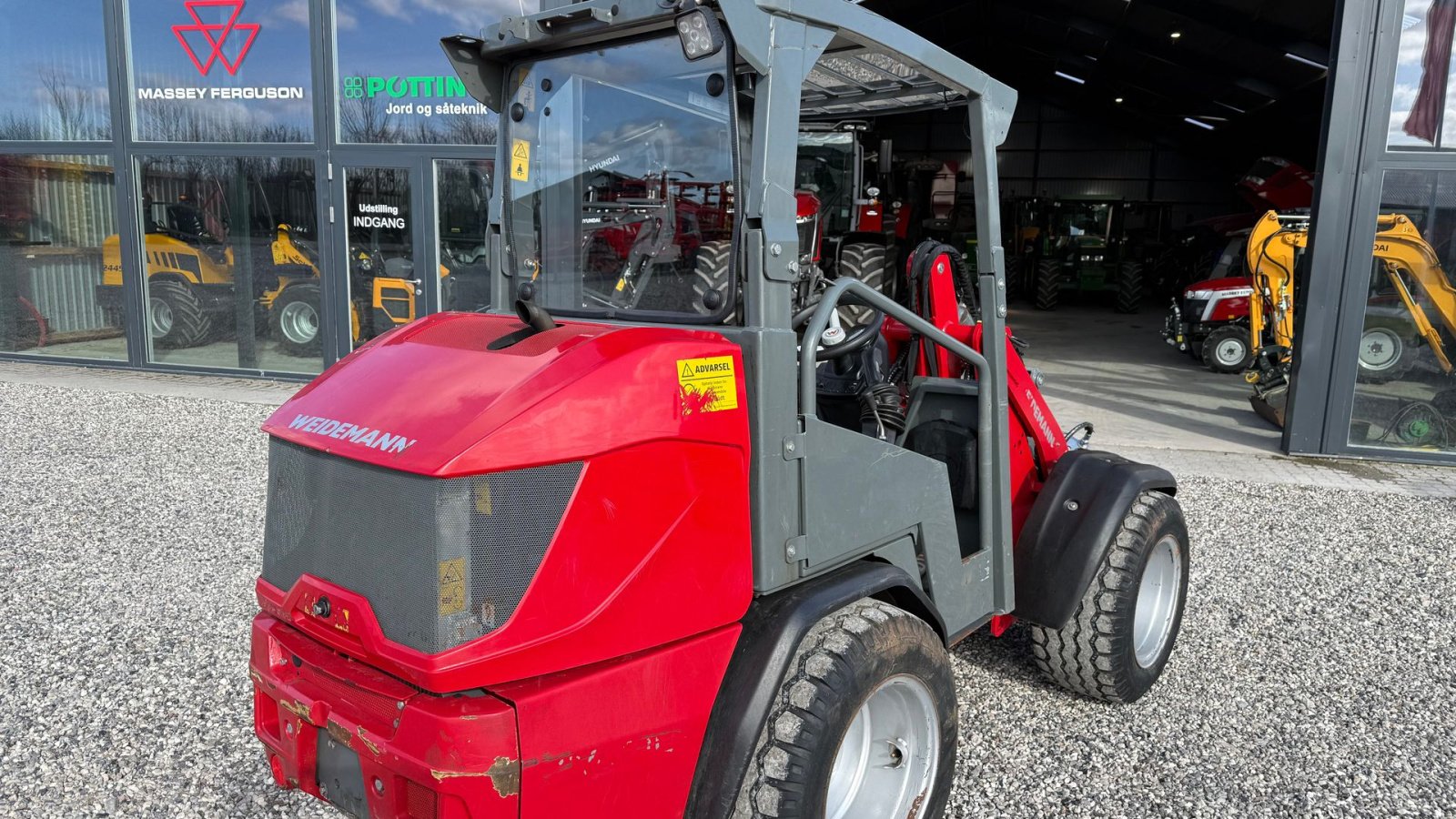 Kompaktlader типа Weidemann  1260 LP LP lav model, Gebrauchtmaschine в Hadsten (Фотография 9)