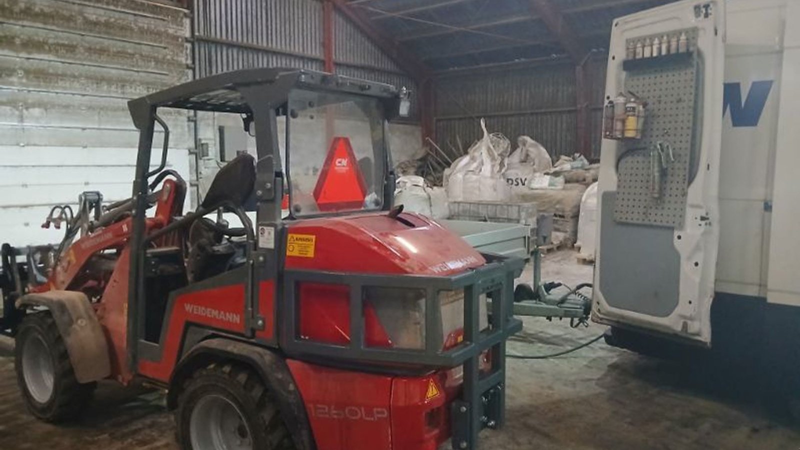 Kompaktlader типа Weidemann  1260 LP, Gebrauchtmaschine в Gram (Фотография 18)