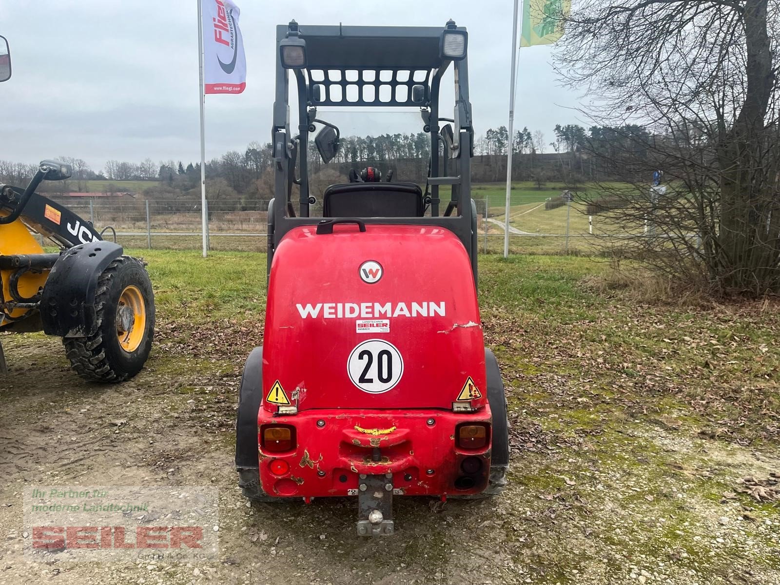 Kompaktlader Türe ait Weidemann  1260, Gebrauchtmaschine içinde Burghaslach (resim 3)