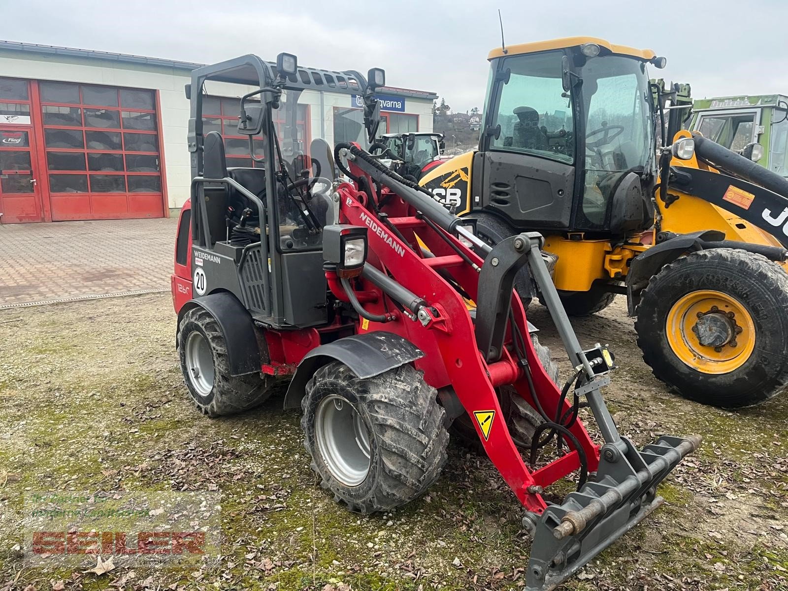 Kompaktlader Türe ait Weidemann  1260, Gebrauchtmaschine içinde Burghaslach (resim 4)