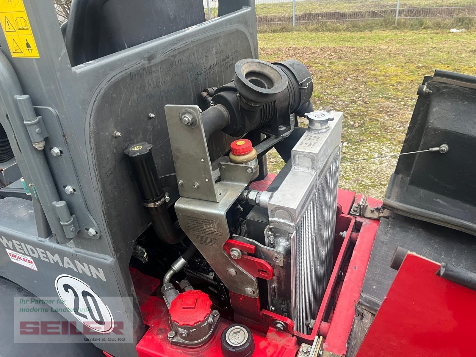 Kompaktlader Türe ait Weidemann  1260, Gebrauchtmaschine içinde Burghaslach (resim 7)