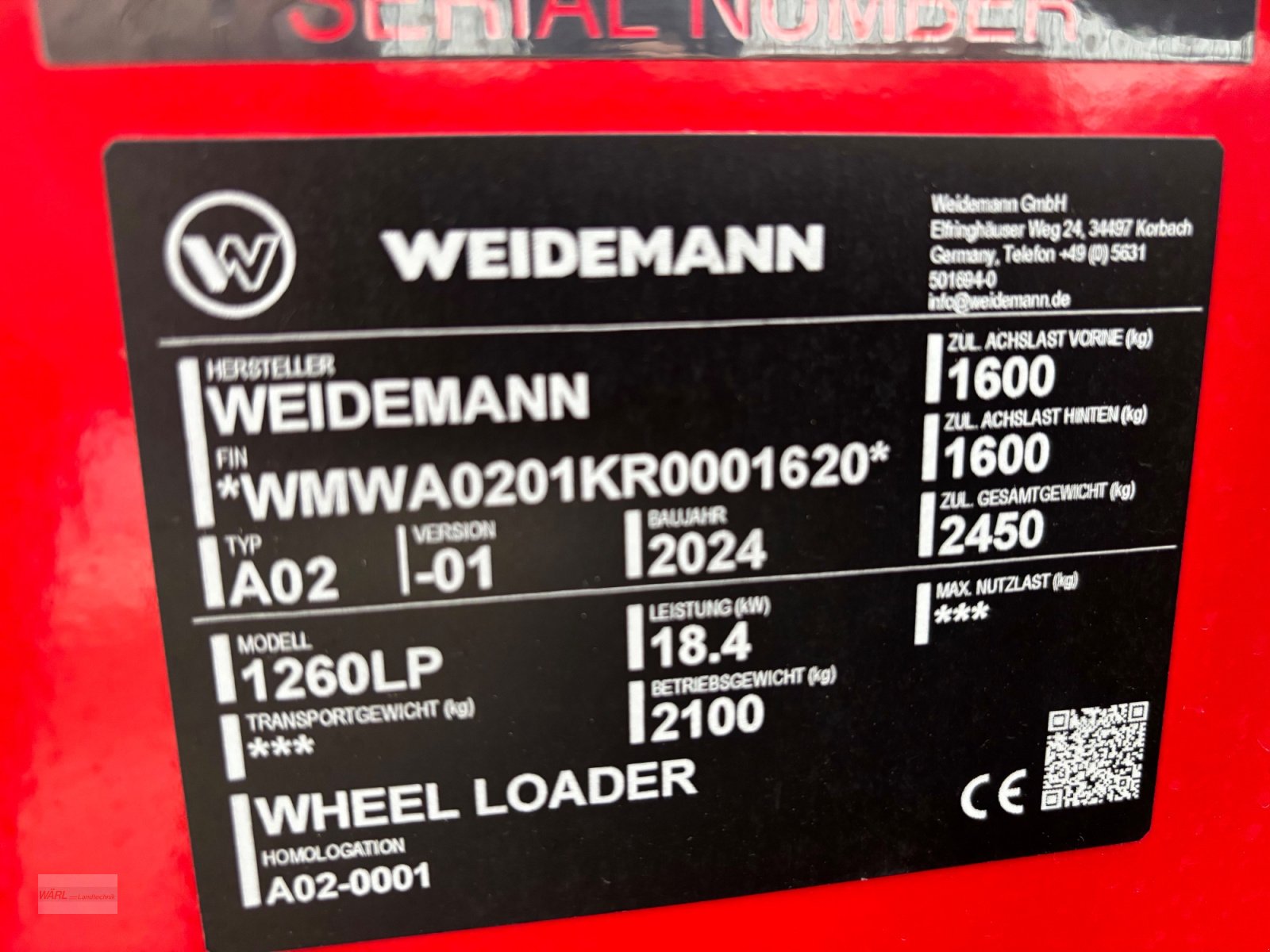 Kompaktlader typu Weidemann  1260LP, Neumaschine v Mitterscheyern (Obrázok 8)