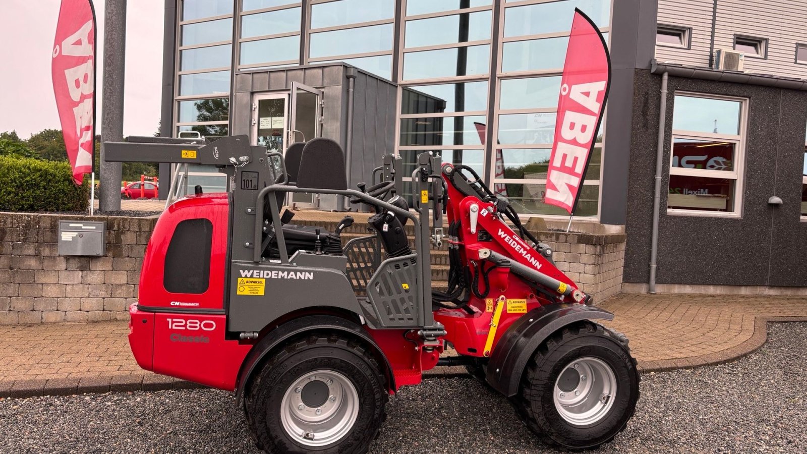 Kompaktlader of the type Weidemann  1280 Classic Klar til levering., Gebrauchtmaschine in Gram (Picture 1)