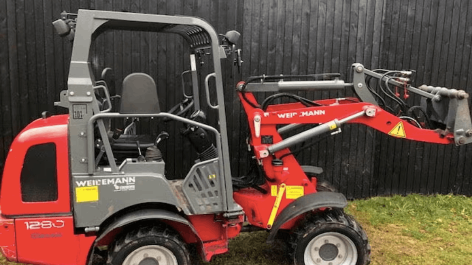 Kompaktlader Türe ait Weidemann  1280 Classic, Gebrauchtmaschine içinde Randers NØ (resim 2)