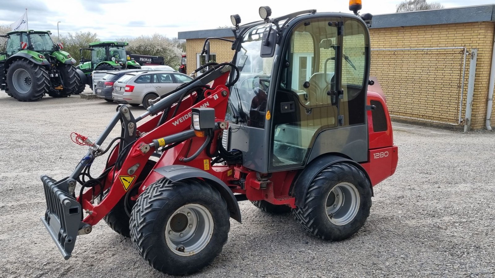 Kompaktlader of the type Weidemann  1280 MED KABINE, Gebrauchtmaschine in Otterup (Picture 2)