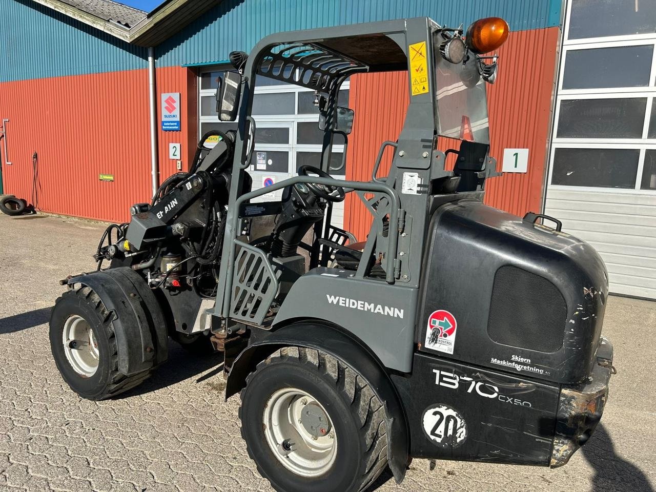 Kompaktlader typu Weidemann  1370 CX, Gebrauchtmaschine v Bramming (Obrázok 2)