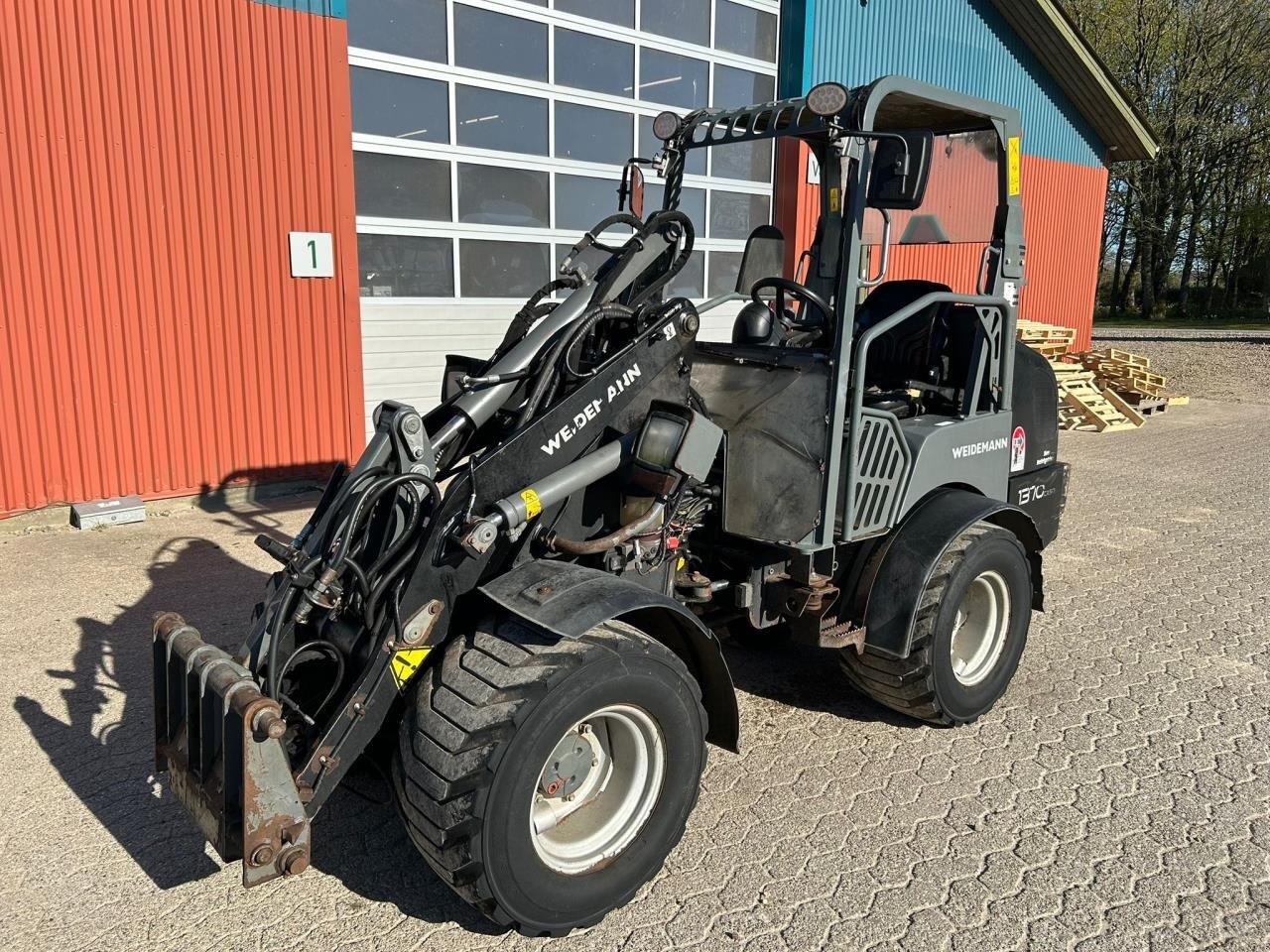 Kompaktlader typu Weidemann  1370 CX, Gebrauchtmaschine v Bramming (Obrázok 10)