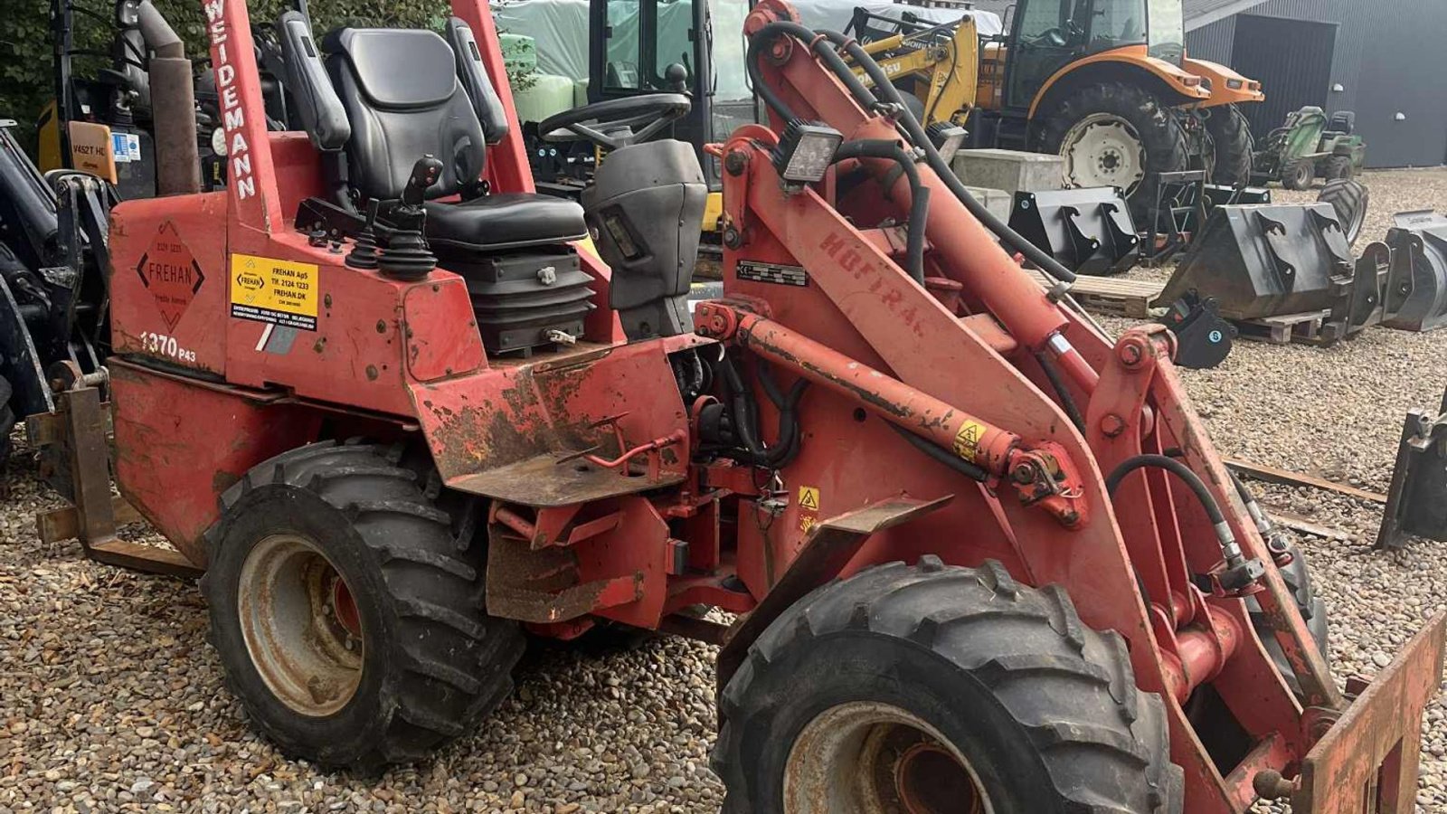 Kompaktlader типа Weidemann  1370, Gebrauchtmaschine в Føvling (Фотография 4)