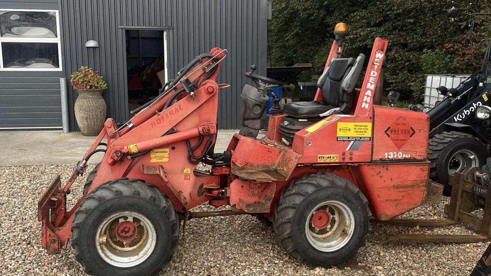 Kompaktlader типа Weidemann  1370, Gebrauchtmaschine в Føvling (Фотография 1)