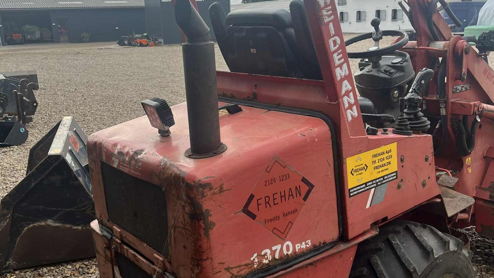 Kompaktlader типа Weidemann  1370, Gebrauchtmaschine в Føvling (Фотография 3)