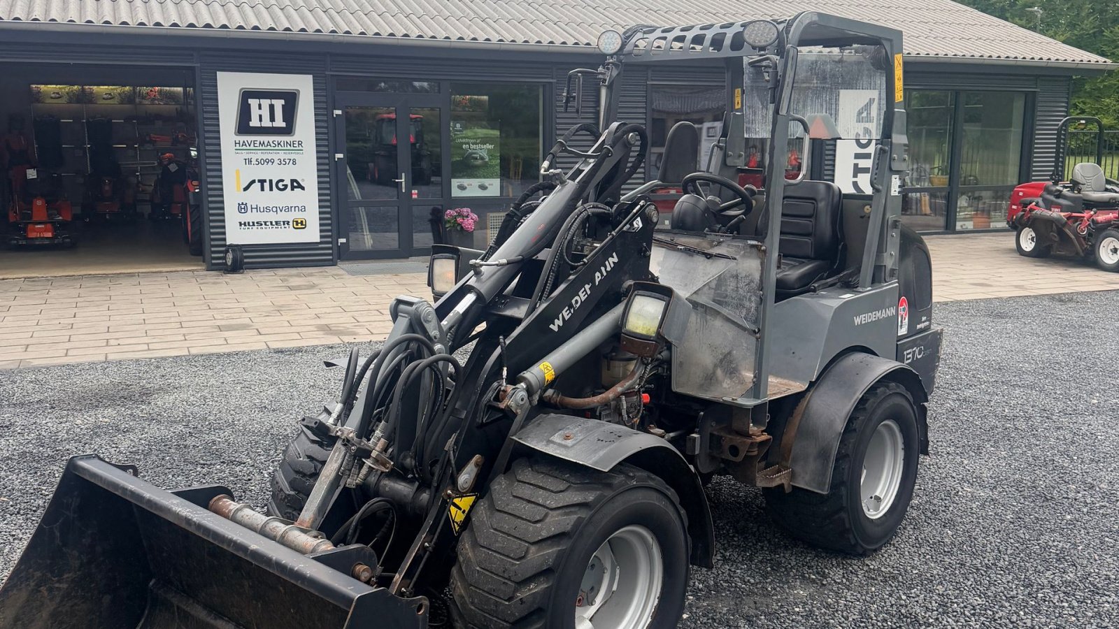 Kompaktlader za tip Weidemann  1370, Gebrauchtmaschine u Brørup (Slika 3)