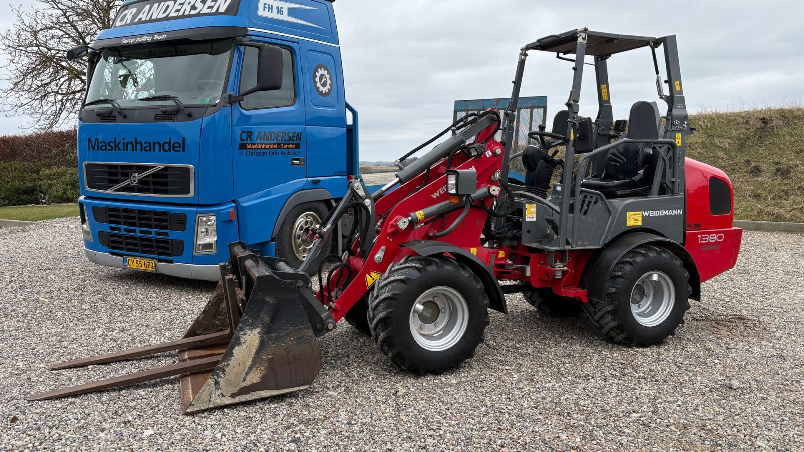 Kompaktlader del tipo Weidemann  1380 classic, Gebrauchtmaschine en Støvring (Imagen 1)