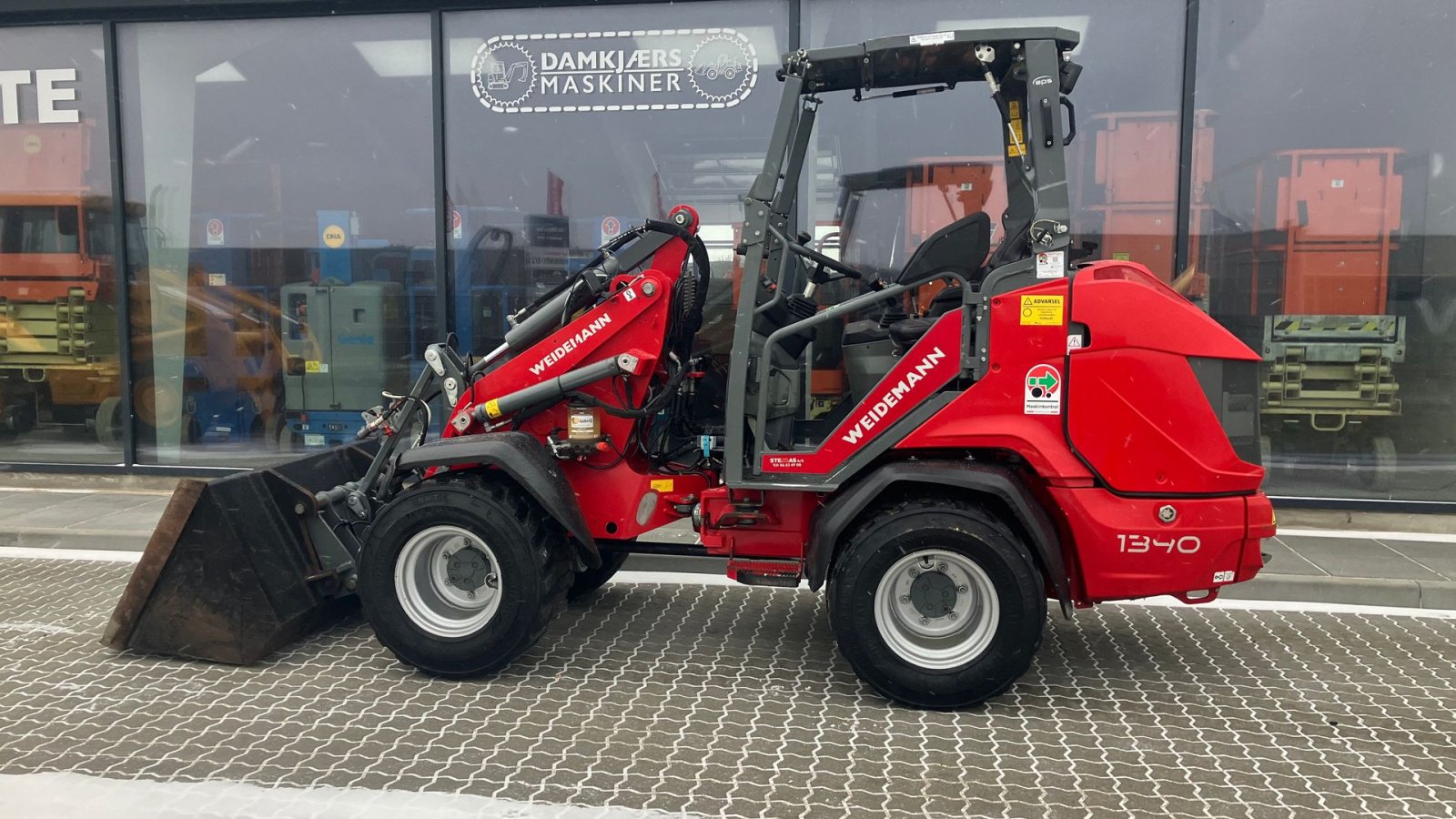 Kompaktlader типа Weidemann  1390 Centralsmørring, Gebrauchtmaschine в Horsens (Фотография 1)