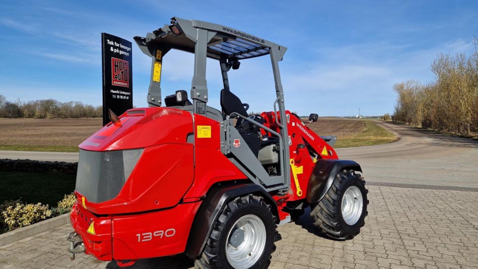 Kompaktlader des Typs Weidemann  1390 Plus, Gebrauchtmaschine in Vrå (Bild 3)