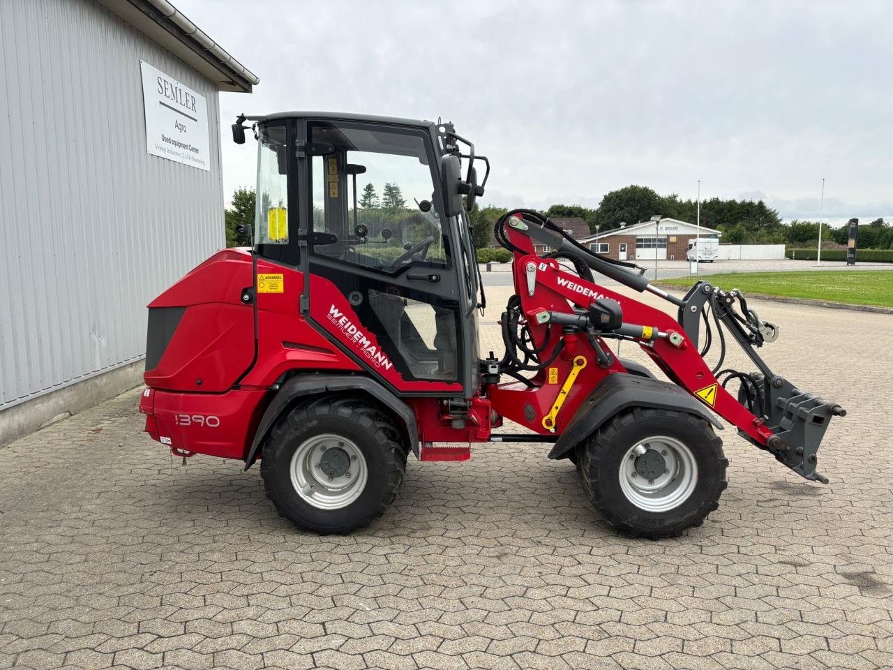 Kompaktlader типа Weidemann  1390 PLUS, Gebrauchtmaschine в Videbæk (Фотография 12)