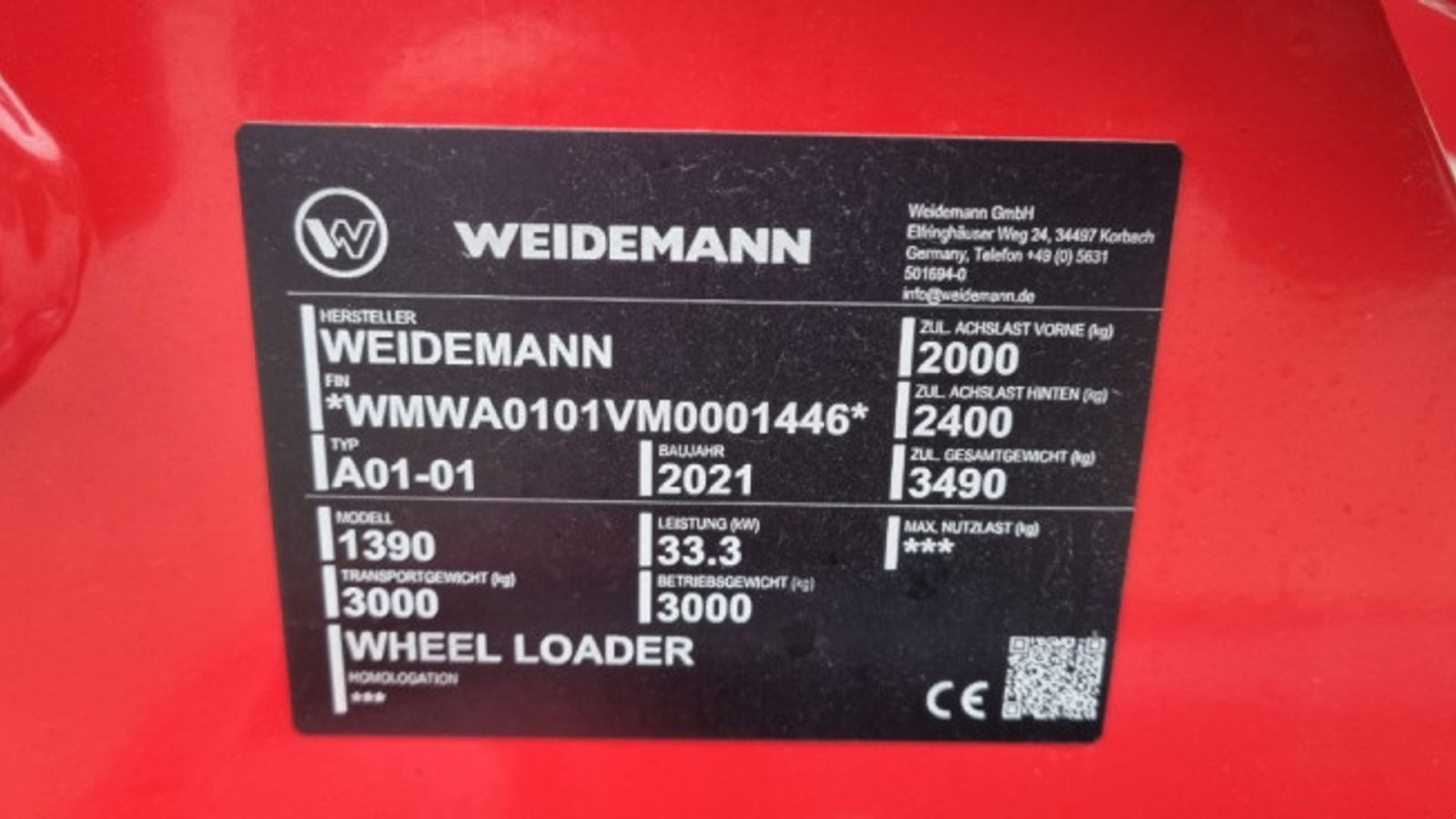 Kompaktlader типа Weidemann  1390 WEIDEMANN 1390 DEMO OVERGEMT, Gebrauchtmaschine в Otterup (Фотография 4)