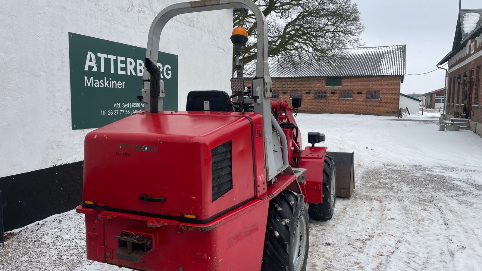 Kompaktlader Türe ait Weidemann  1490 Weidemann 1490, Gebrauchtmaschine içinde Nykøbing Mors (resim 3)