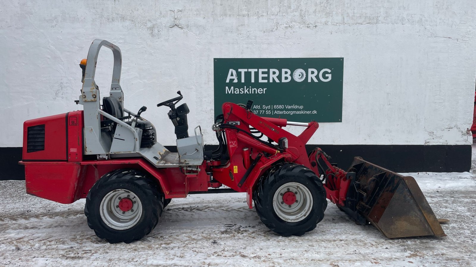 Kompaktlader Türe ait Weidemann  1490 Weidemann 1490, Gebrauchtmaschine içinde Nykøbing Mors (resim 2)