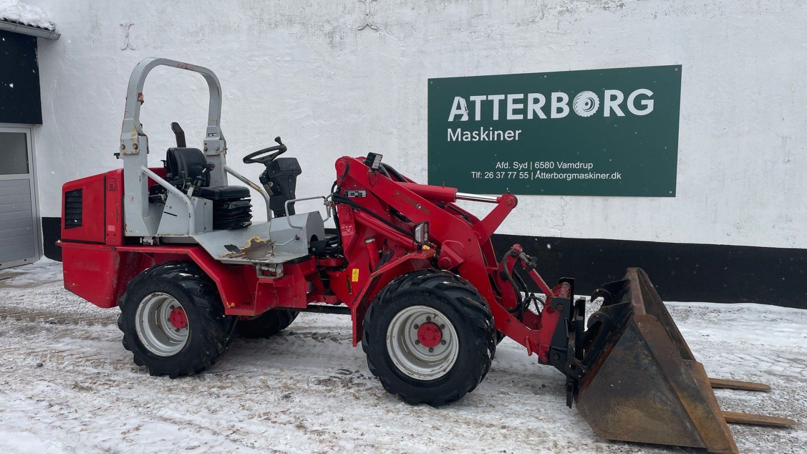 Kompaktlader Türe ait Weidemann  1490 Weidemann 1490, Gebrauchtmaschine içinde Nykøbing Mors (resim 1)