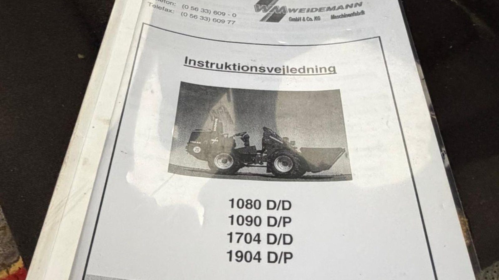 Kompaktlader typu Weidemann  1704, Gebrauchtmaschine w Brørup (Zdjęcie 22)