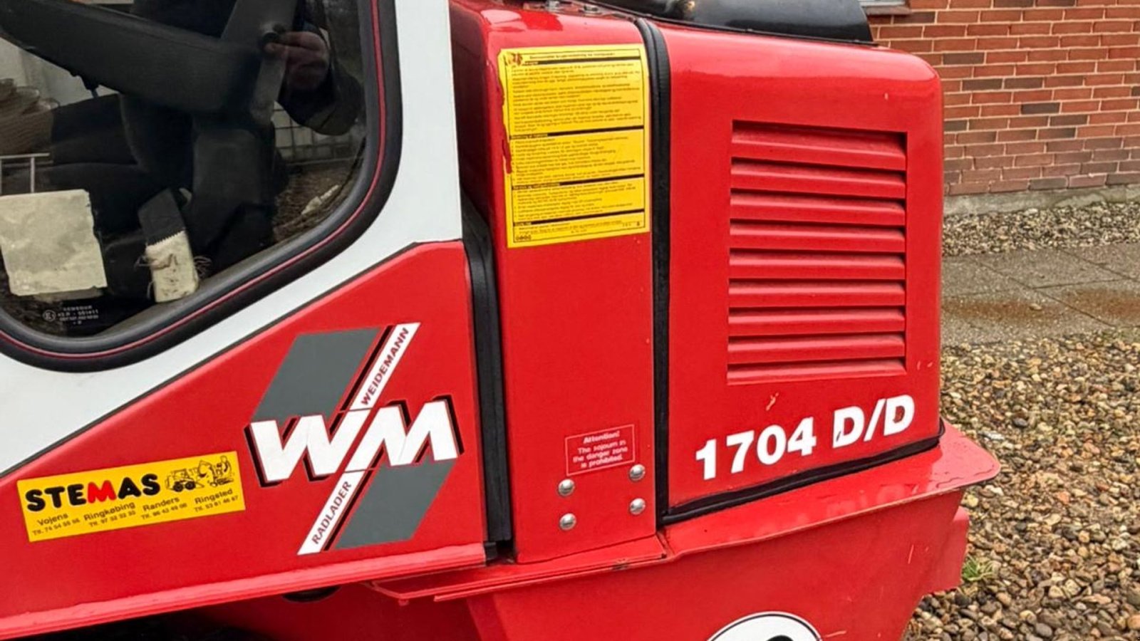 Kompaktlader typu Weidemann  1704, Gebrauchtmaschine w Brørup (Zdjęcie 24)