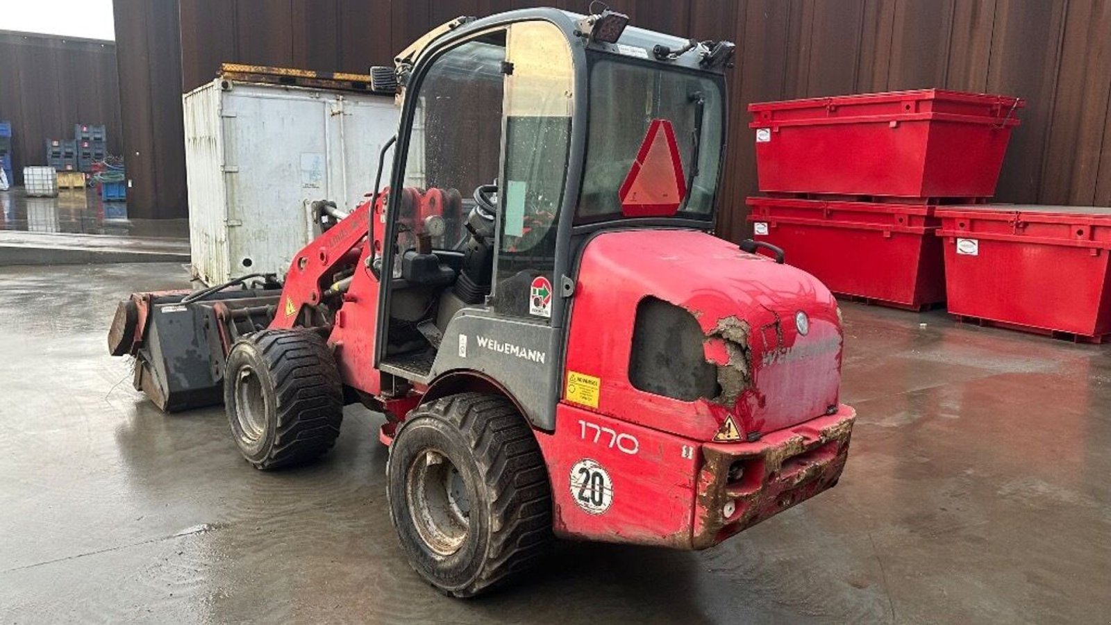 Kompaktlader του τύπου Weidemann  1770 CX50, Gebrauchtmaschine σε Rødovre (Φωτογραφία 4)