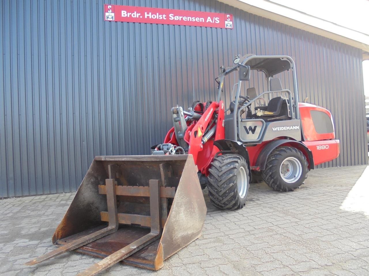 Kompaktlader za tip Weidemann  1880, Gebrauchtmaschine u Ribe (Slika 16)