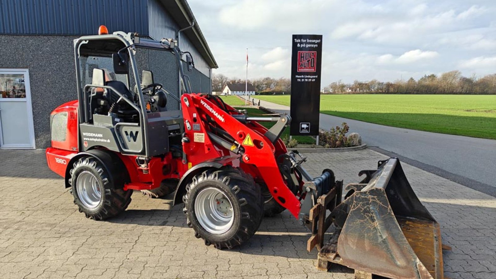 Kompaktlader of the type Weidemann  1880, Gebrauchtmaschine in Vrå (Picture 1)