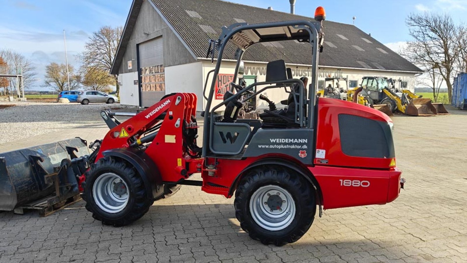 Kompaktlader tipa Weidemann  1880, Gebrauchtmaschine u Vrå (Slika 8)