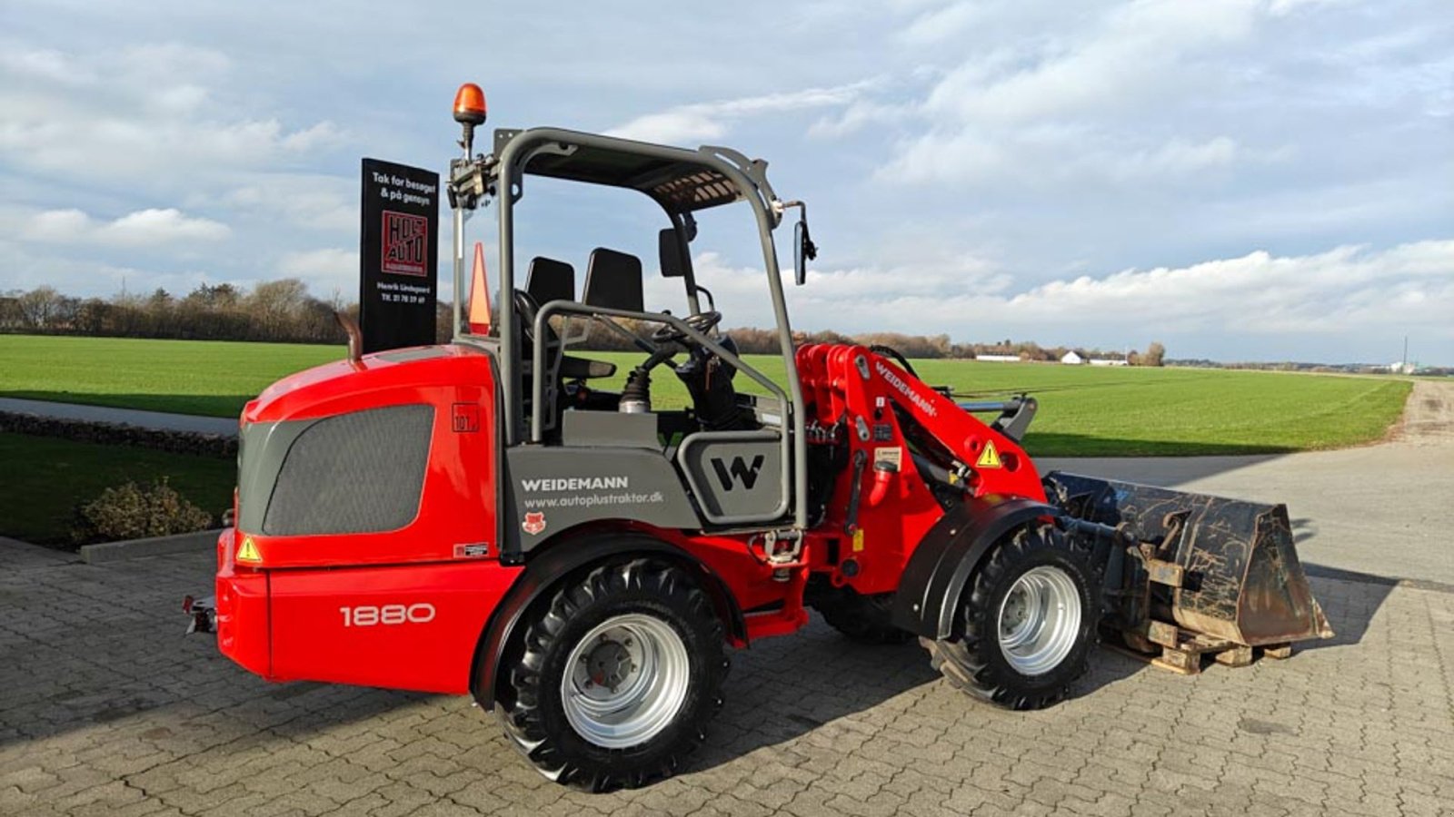 Kompaktlader tipa Weidemann  1880, Gebrauchtmaschine u Vrå (Slika 3)