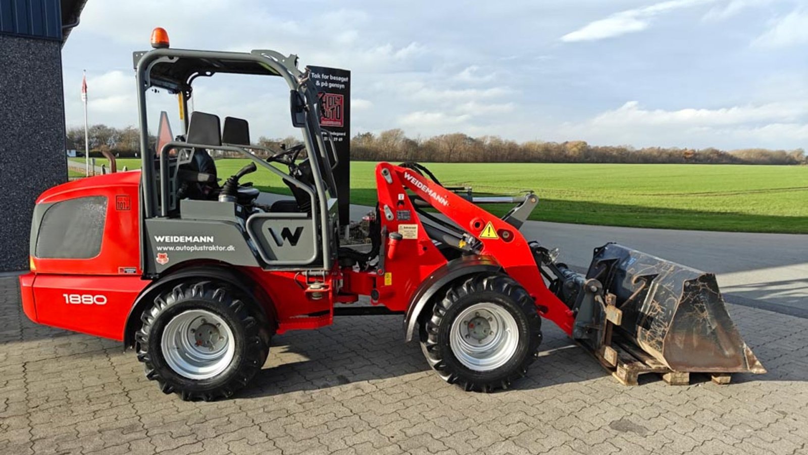 Kompaktlader tipa Weidemann  1880, Gebrauchtmaschine u Vrå (Slika 2)