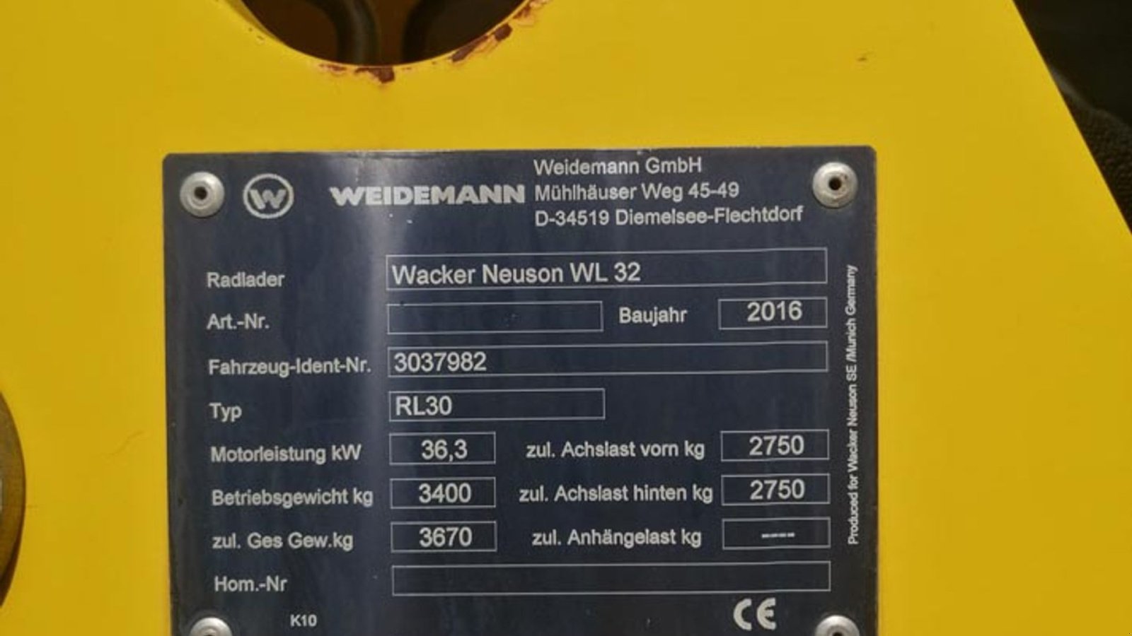 Kompaktlader za tip Weidemann  1880, Gebrauchtmaschine u Vrå (Slika 3)