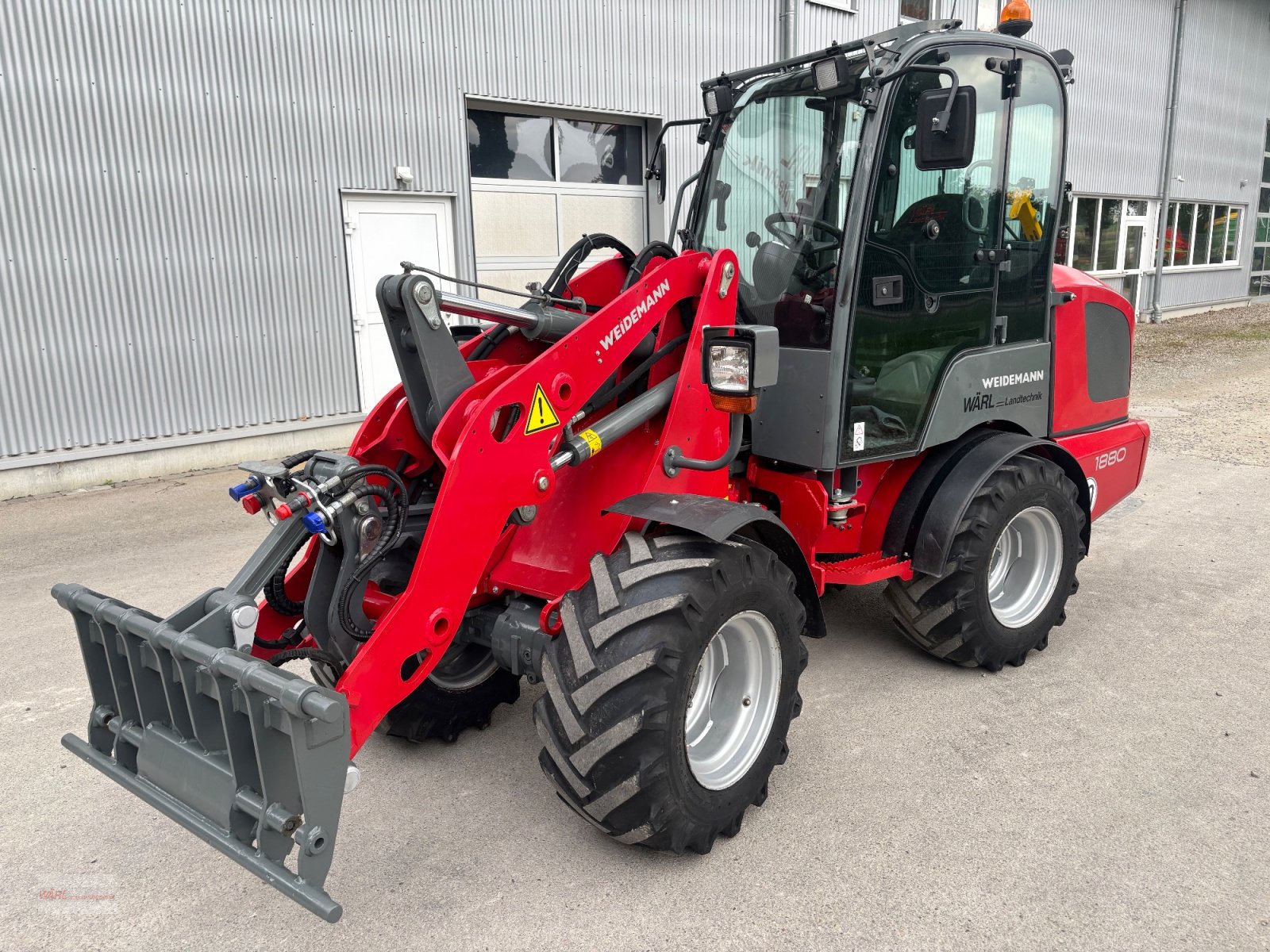 Kompaktlader of the type Weidemann  1880, Gebrauchtmaschine in Mitterscheyern (Picture 2)