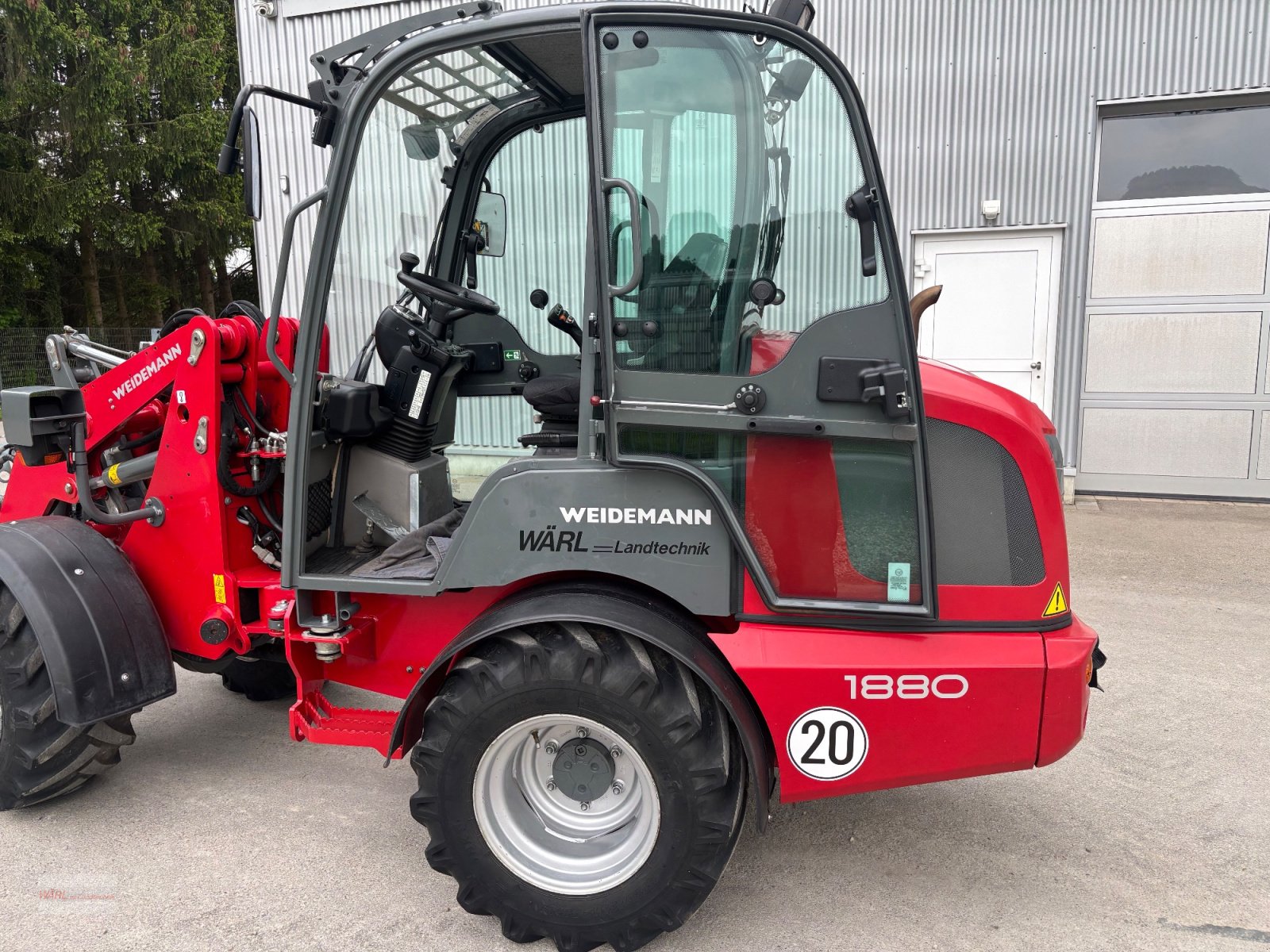 Kompaktlader of the type Weidemann  1880, Gebrauchtmaschine in Mitterscheyern (Picture 8)