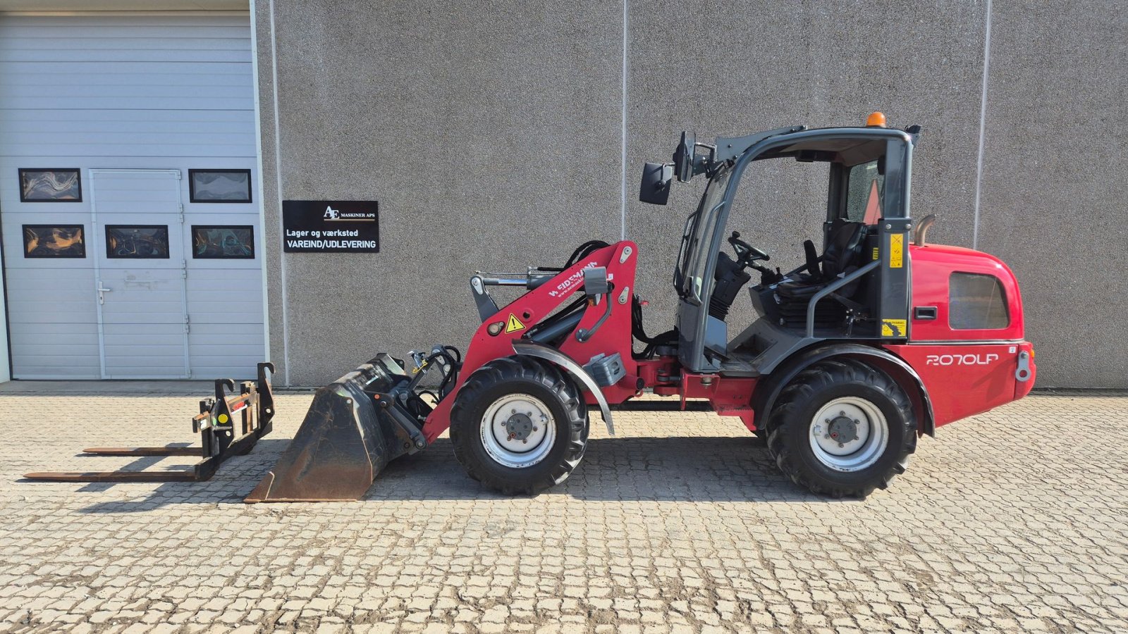 Kompaktlader del tipo Weidemann  2070 LP, Gebrauchtmaschine In Randers (Immagine 2)