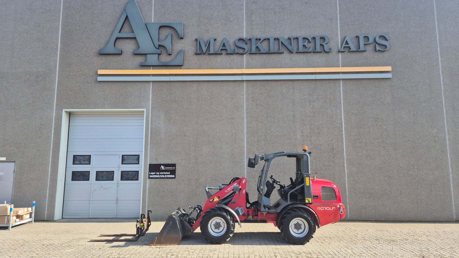 Kompaktlader del tipo Weidemann  2070 LP, Gebrauchtmaschine In Randers (Immagine 1)