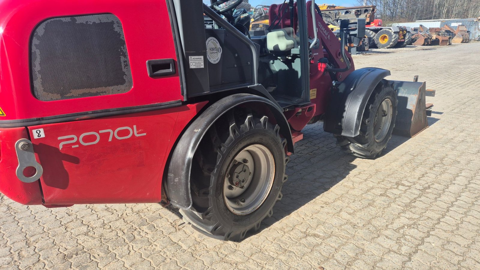 Kompaktlader del tipo Weidemann  2070 LP, Gebrauchtmaschine In Randers (Immagine 10)