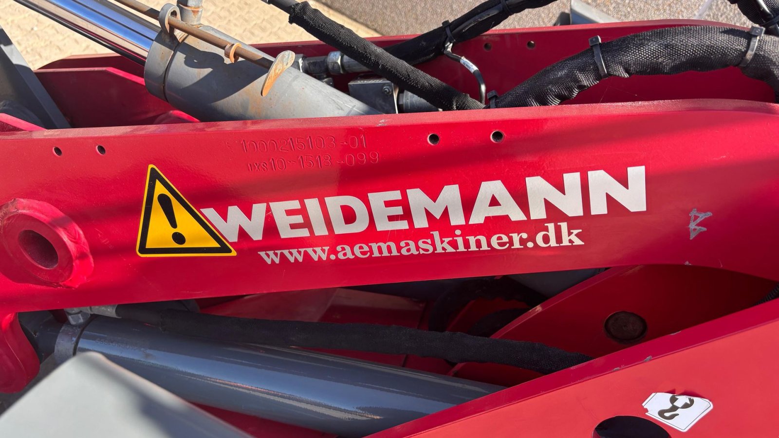 Kompaktlader типа Weidemann  2070 LP, Gebrauchtmaschine в Randers (Фотография 9)