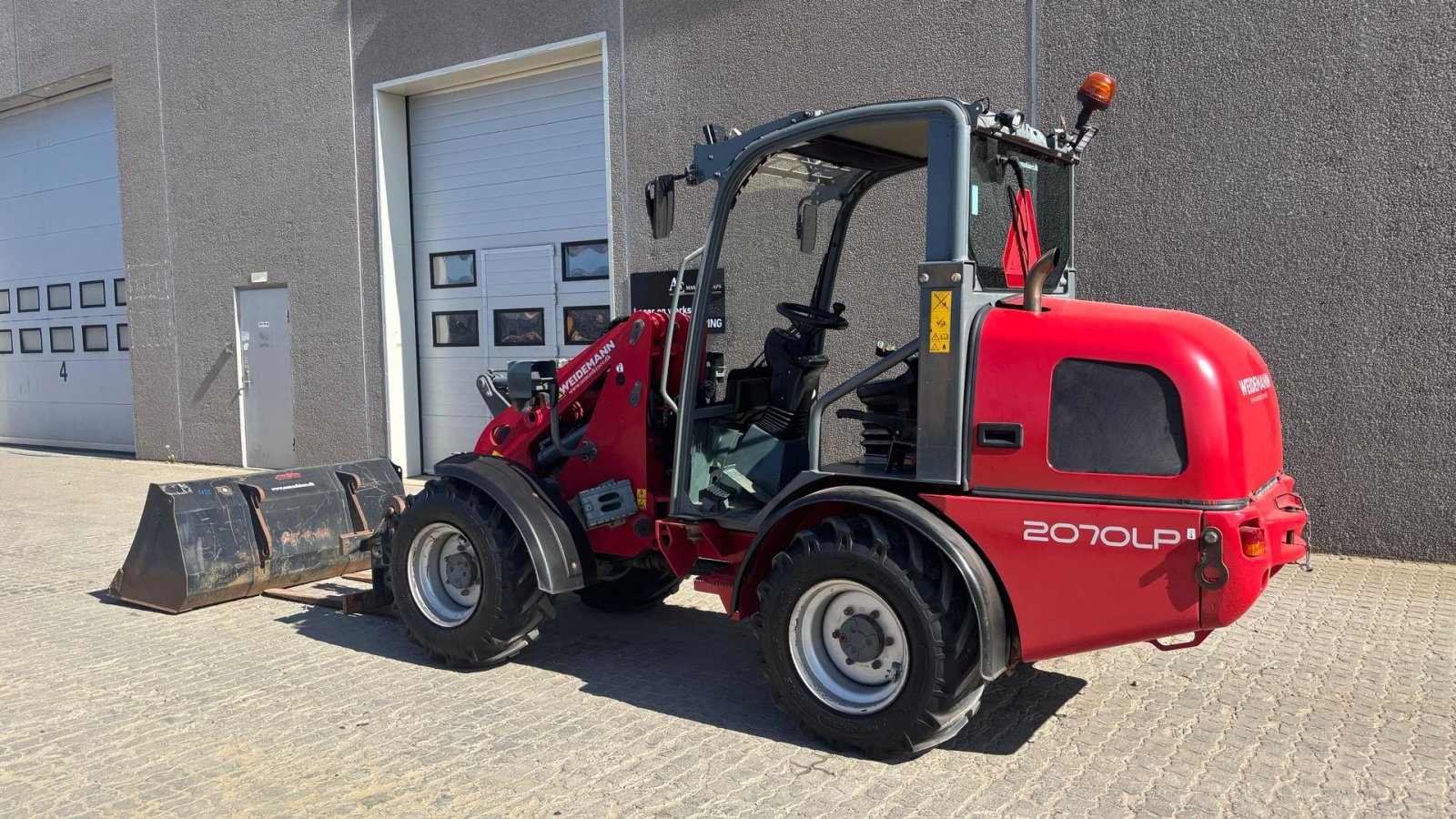 Kompaktlader типа Weidemann  2070 LP, Gebrauchtmaschine в Randers (Фотография 2)
