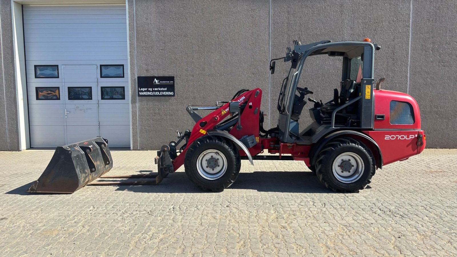 Kompaktlader типа Weidemann  2070 LP, Gebrauchtmaschine в Randers (Фотография 12)