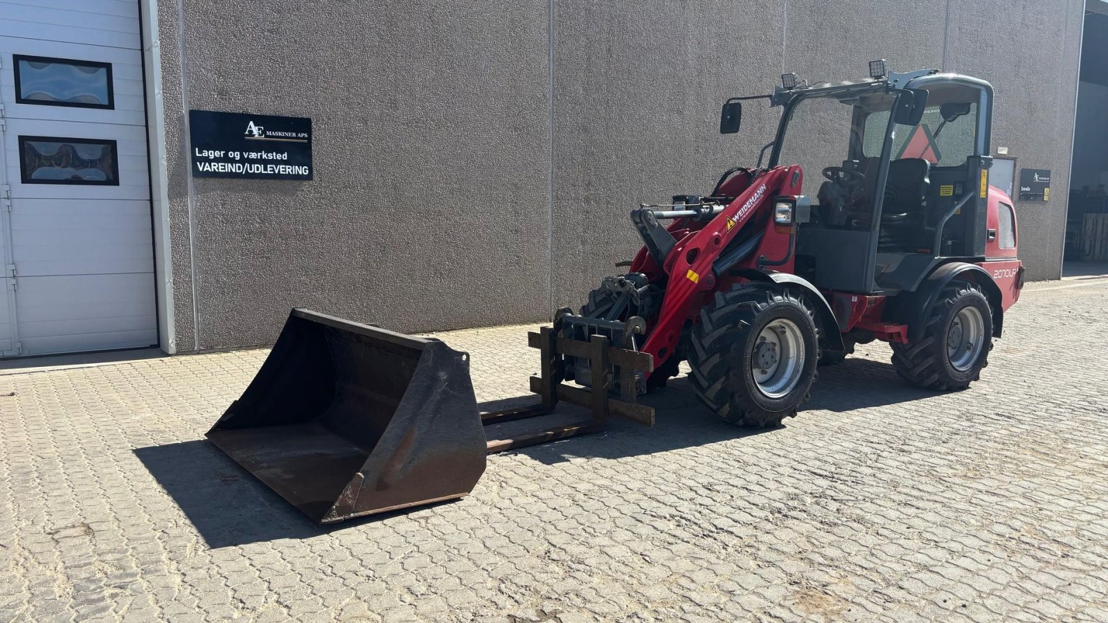 Kompaktlader типа Weidemann  2070 LP, Gebrauchtmaschine в Randers (Фотография 8)