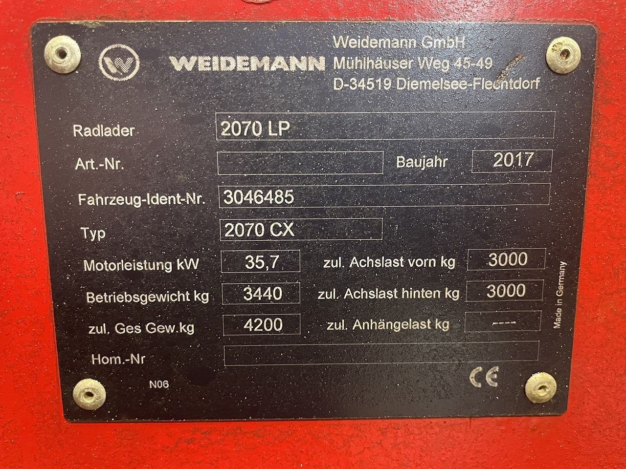 Kompaktlader του τύπου Weidemann  2070, Gebrauchtmaschine σε Skive (Φωτογραφία 11)