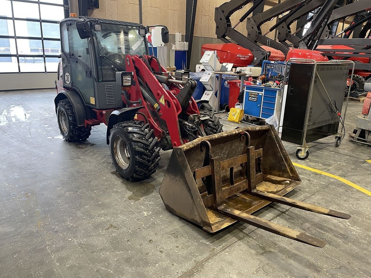 Kompaktlader του τύπου Weidemann  2070, Gebrauchtmaschine σε Skive (Φωτογραφία 9)