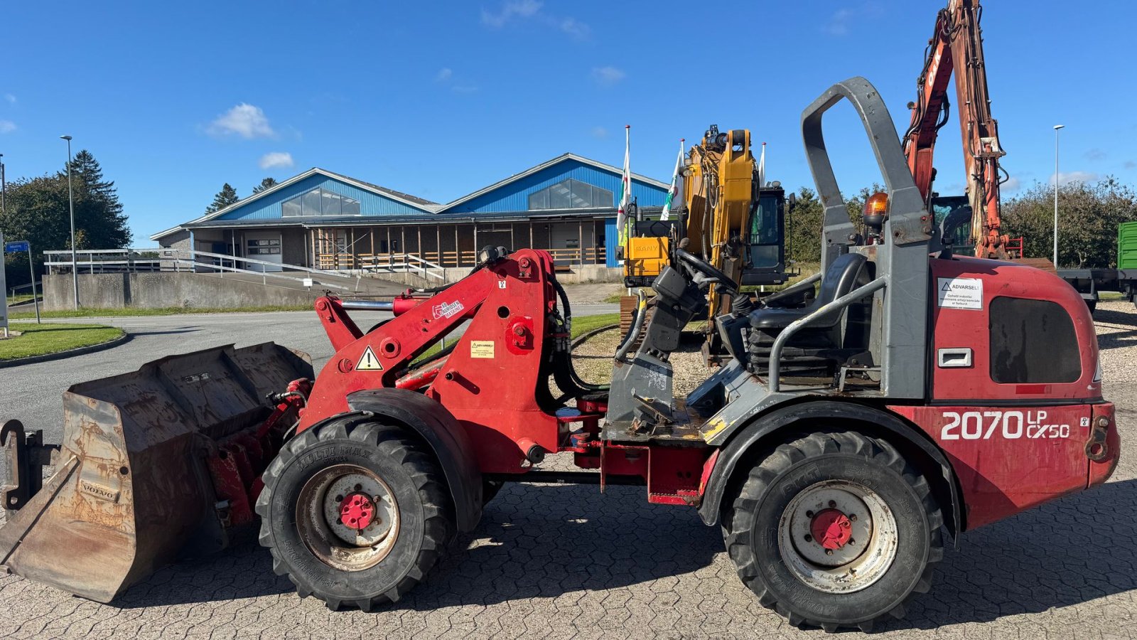 Kompaktlader типа Weidemann  2070cx50LP, Gebrauchtmaschine в Ringe (Фотография 1)