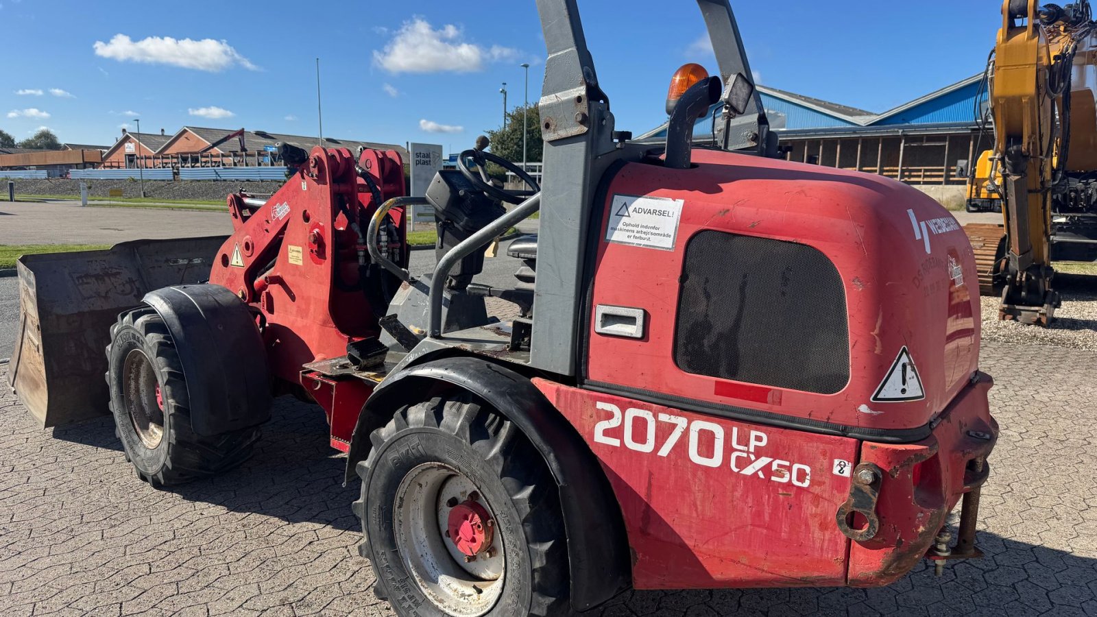 Kompaktlader типа Weidemann  2070cx50LP, Gebrauchtmaschine в Ringe (Фотография 4)