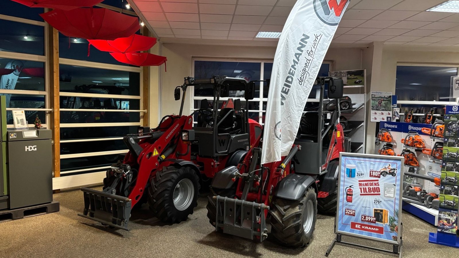 Kompaktlader του τύπου Weidemann  2080 LP Klar til Levering, Gebrauchtmaschine σε Gram (Φωτογραφία 15)