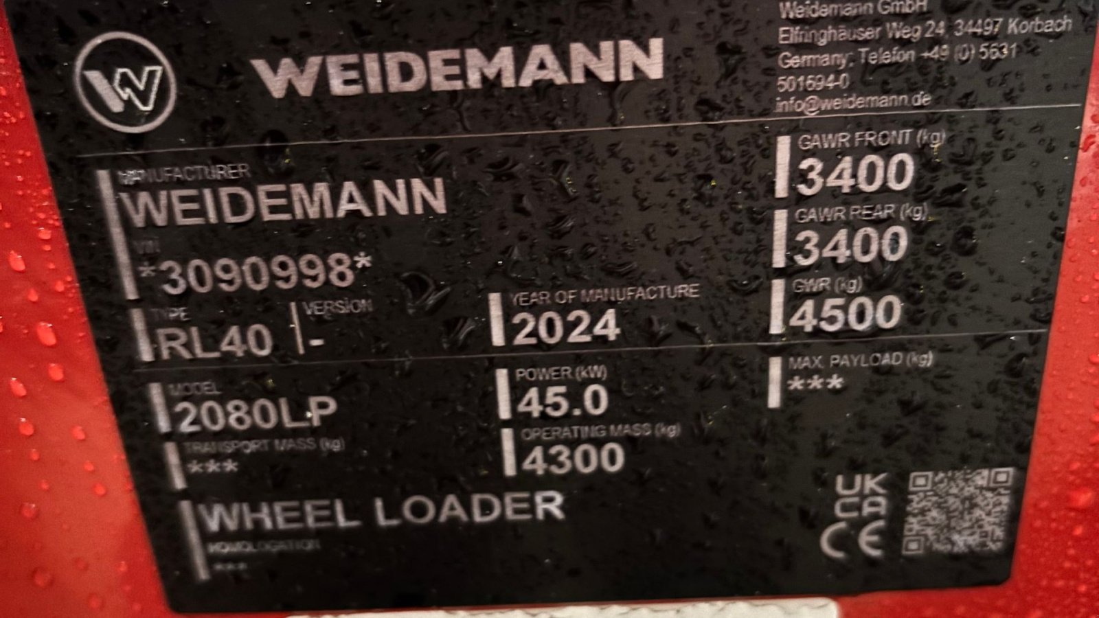 Kompaktlader от тип Weidemann  2080 LP Solgt -, Gebrauchtmaschine в Gram (Снимка 14)