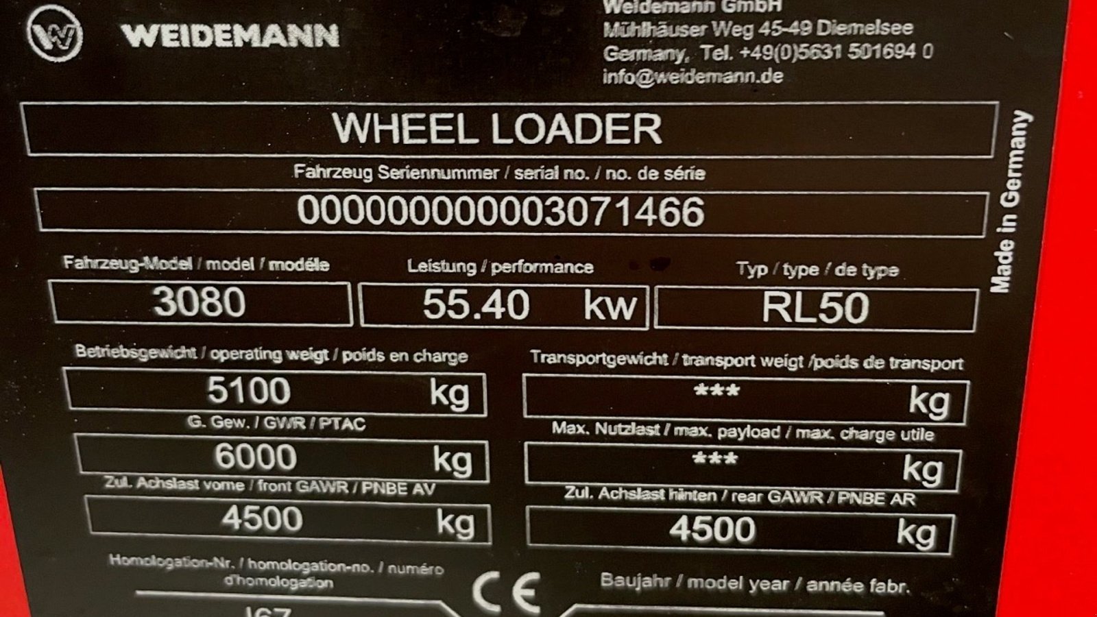 Kompaktlader za tip Weidemann  3080, Gebrauchtmaschine u Rønnede (Slika 13)