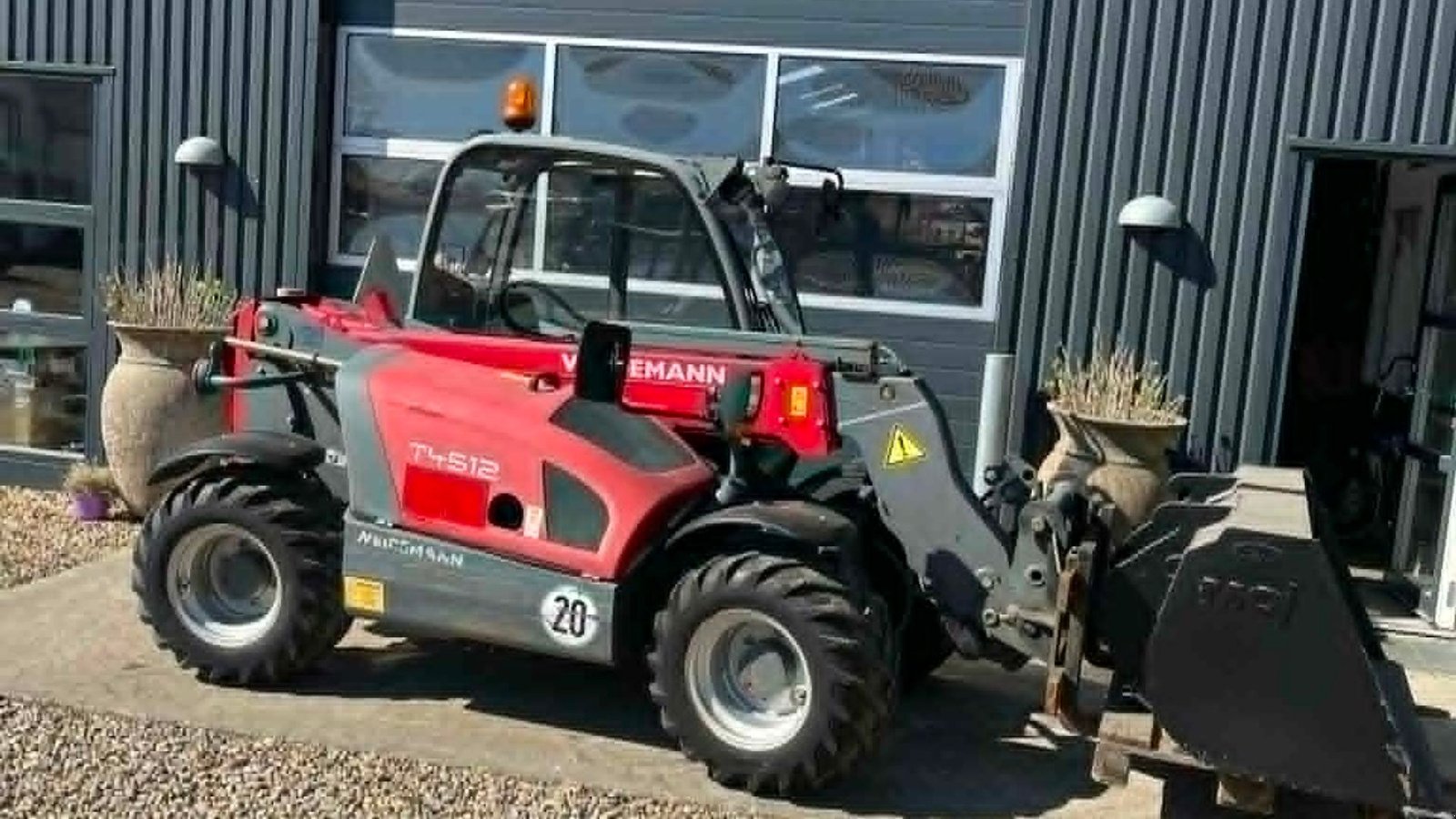 Kompaktlader Türe ait Weidemann  T4512, Gebrauchtmaschine içinde Føvling (resim 2)