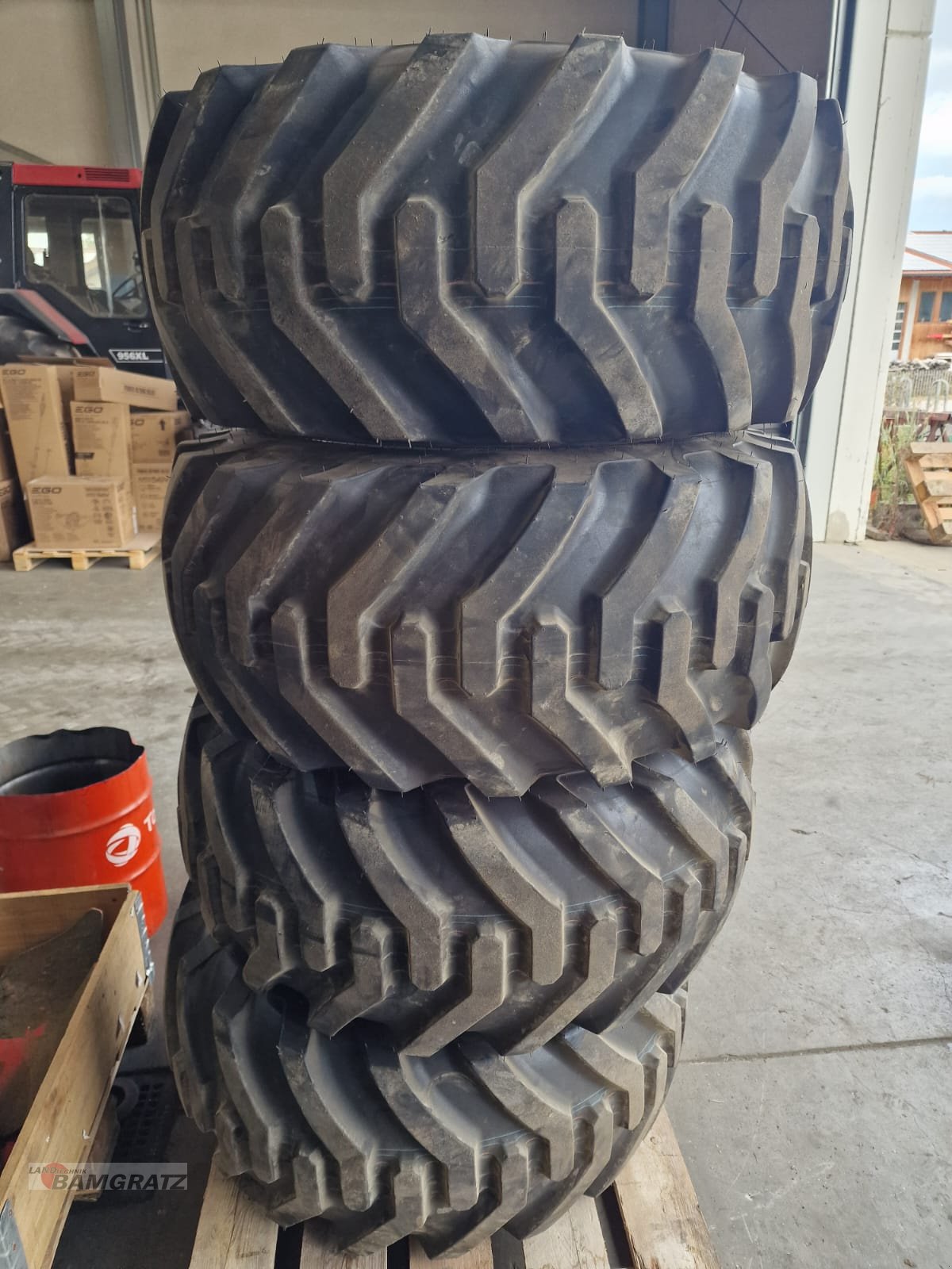 Komplettradsatz του τύπου BKT 15.5/60-18 AT-621 ET+40, Neumaschine σε Eberfing (Φωτογραφία 1)